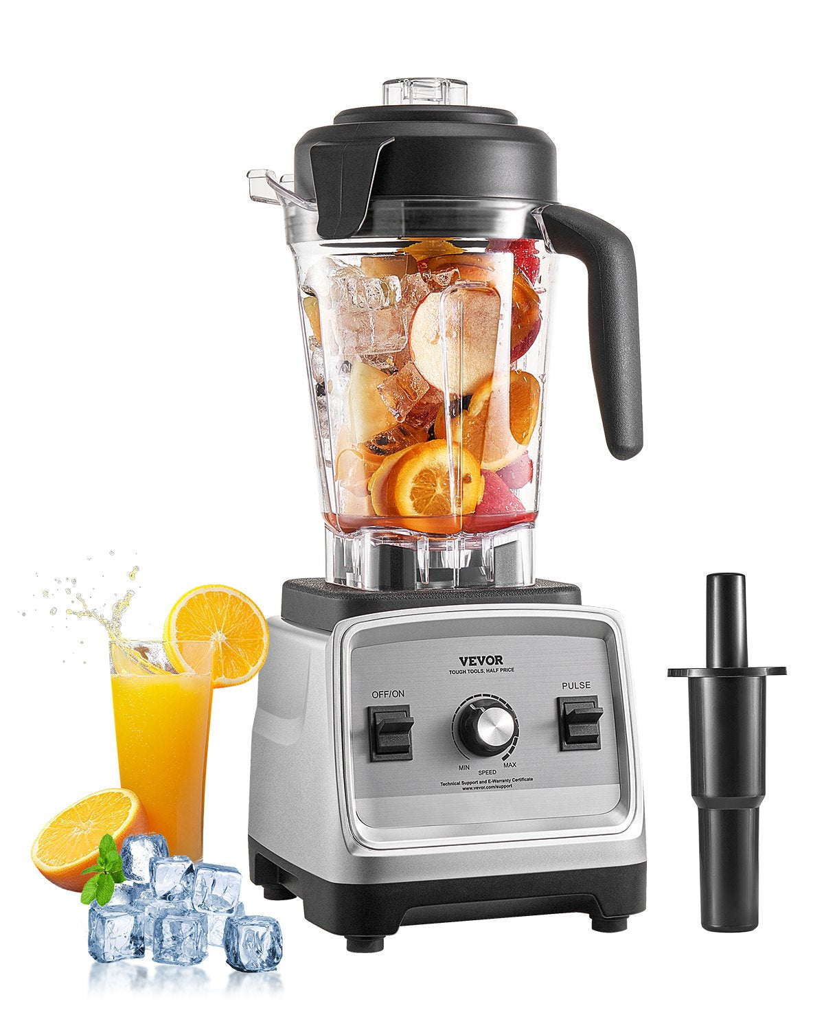 VEVOR Blender for Smoothies, 85 oz 1400W, Professional Blender with Powerful Motor, Multi-Functional Food Processing Blender for Smoothie/Milkshake/Juice, Fits for Kitchen - BDJYZSBJBJ306J8G2V1 - view 1