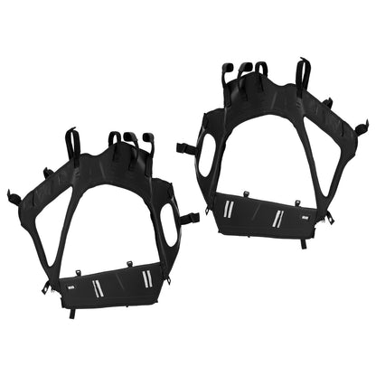 VEVOR Cab Enclosure Upper Doors, Compatible with Can-Am Maverick X3 2-Seater 2017-2025, Soft Upper Doors, Windproof Upgraded Zipper UTV Soft Side Window Kit, Work with Side Mirrors and Windshields - BDWQCANAMMAVD3SYY001V0 - view 10