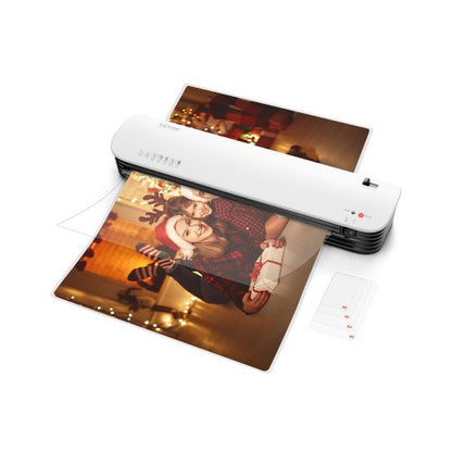 VEVOR Laminator Machine, Thermal Laminator for Max A3 Paper Size, 2-3 min Quick Warm Portable Laminator, 3-5 mil Thickness, Ideal for Home, Office, Business, or School Supplies, White + Black - BGFMJA3RY35MSW255V1 - view 2