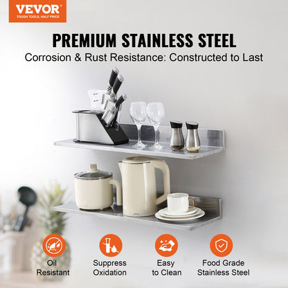 VEVOR Restaurant Shelving - Select Your Configuration - BGSCTTLL86302L4L7V0 - view 2