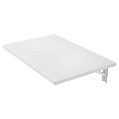 VEVOR Wall Mounted Folding Table, 23.6 x 15.7 inches Wall Mount Table, Floating Desk with Iron Bracket, Fold Down Desk for Small Spaces, Home Office, Dining, Laundry Room, Kitchen, Bar, White - BGSGZZPMBHB2PNPB7V0 - view 10