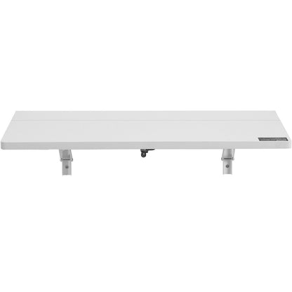 VEVOR Wall Mounted Folding Table, 31.5" x 19.69" Wall Mount Drop Leaf Table, Floating Desk with Iron Bracket, Fold Down Desk for Small Spaces, Home Office, Dining, Laundry Room, Kitchen, Bar, White - BGSGZZPMBHB3RZ99PV0 - view 10