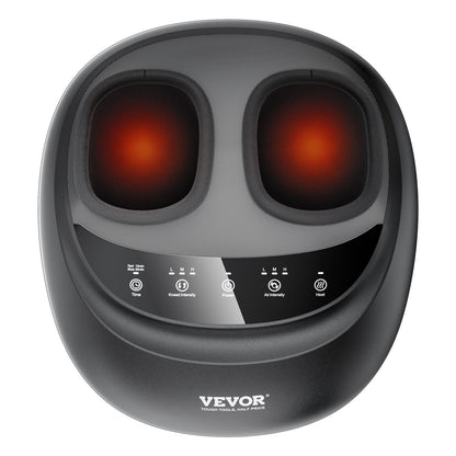 VEVOR Foot Massager Machine with Heat, Deep-Kneading, Compression, and Shiatsu for Plantar Fasciitis, Neuropathy, Gifts for Men, Women - Fits up to Men Size 12 - BGSJDAMQHSZYMU81IV1 - view 10