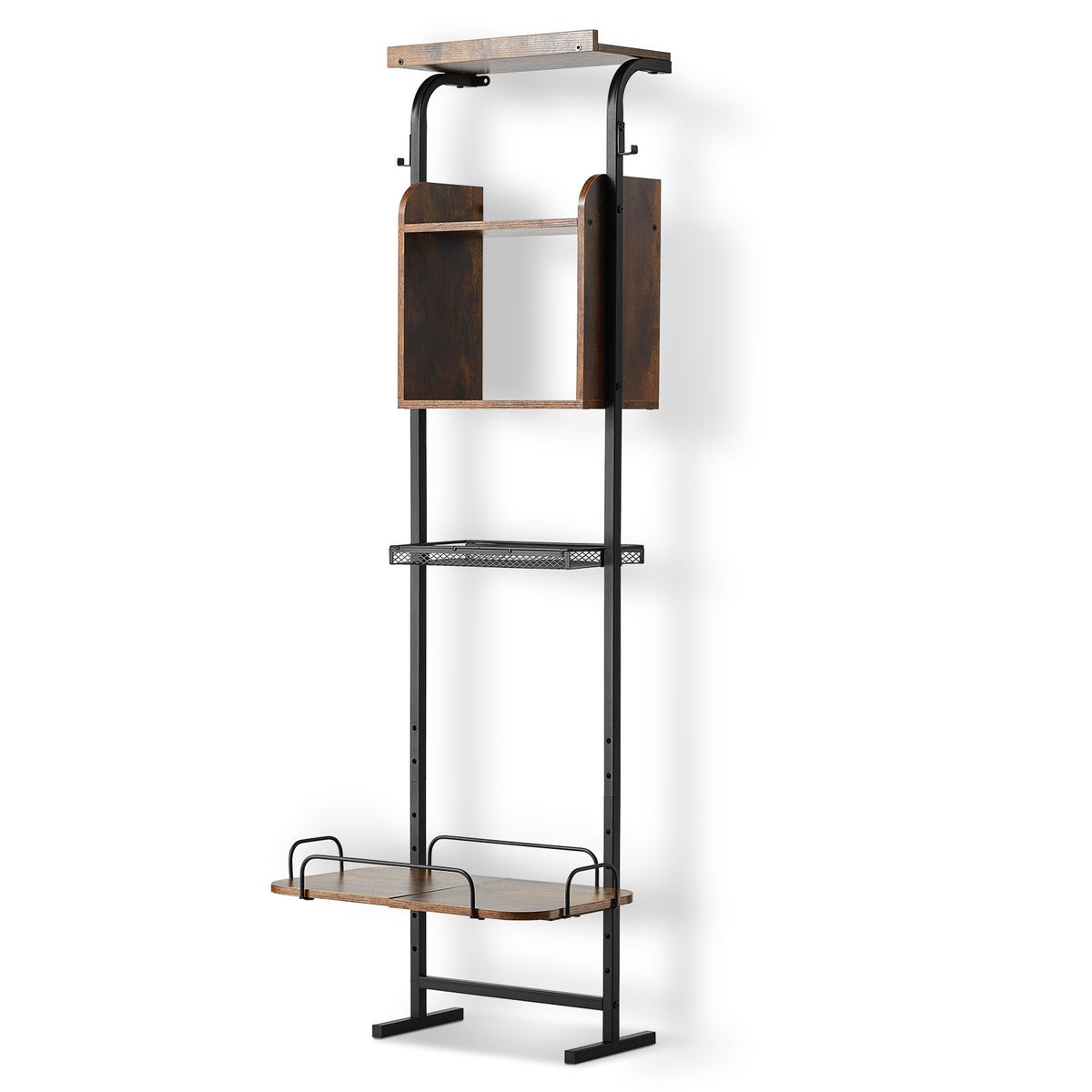 VEVOR Pet Feeding Station with Storage, Elevated Dog Bowls, Raised Dog Bowl Stand, Dog Food Storage and Feeder Station with Storage Shelves, Pet Toy Storage Organizer, for Large Medium Small Dogs - BGSJSCWHSWJ1A05ROV0 - view 10