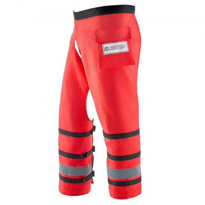 VEVOR Chainsaw Chaps Wrap, Class D, 8 Layers Wrap Style Chainsaw Pants with Adjustable Belt & Gear Pocket, Chain Saw Chaps for Men/Women, Chainsaw Safety Equipment for Loggers Forest Workers, Large - BGSLJHT420DNA7EW6V0 - view 2