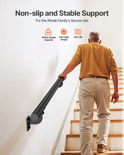 VEVOR indoor wall mounted stair handrail - Select Your Configuration - BGSLZYGFS7FTUYD15001V0 - view 2