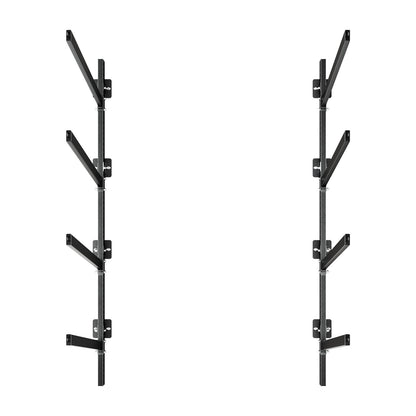 VEVOR Kayak Storage Rack for 4 Kayaks, Holds 300 lbs, Heavy Duty Adjustable Wall Mount Stand for Indoor Outdoor Garage Shed Dock, Storage Holder for Canoe, Small Boat, SUP, Surfboard & Paddleboard - BGSPHTZJZJ4SJ71E2001V0 - view 10
