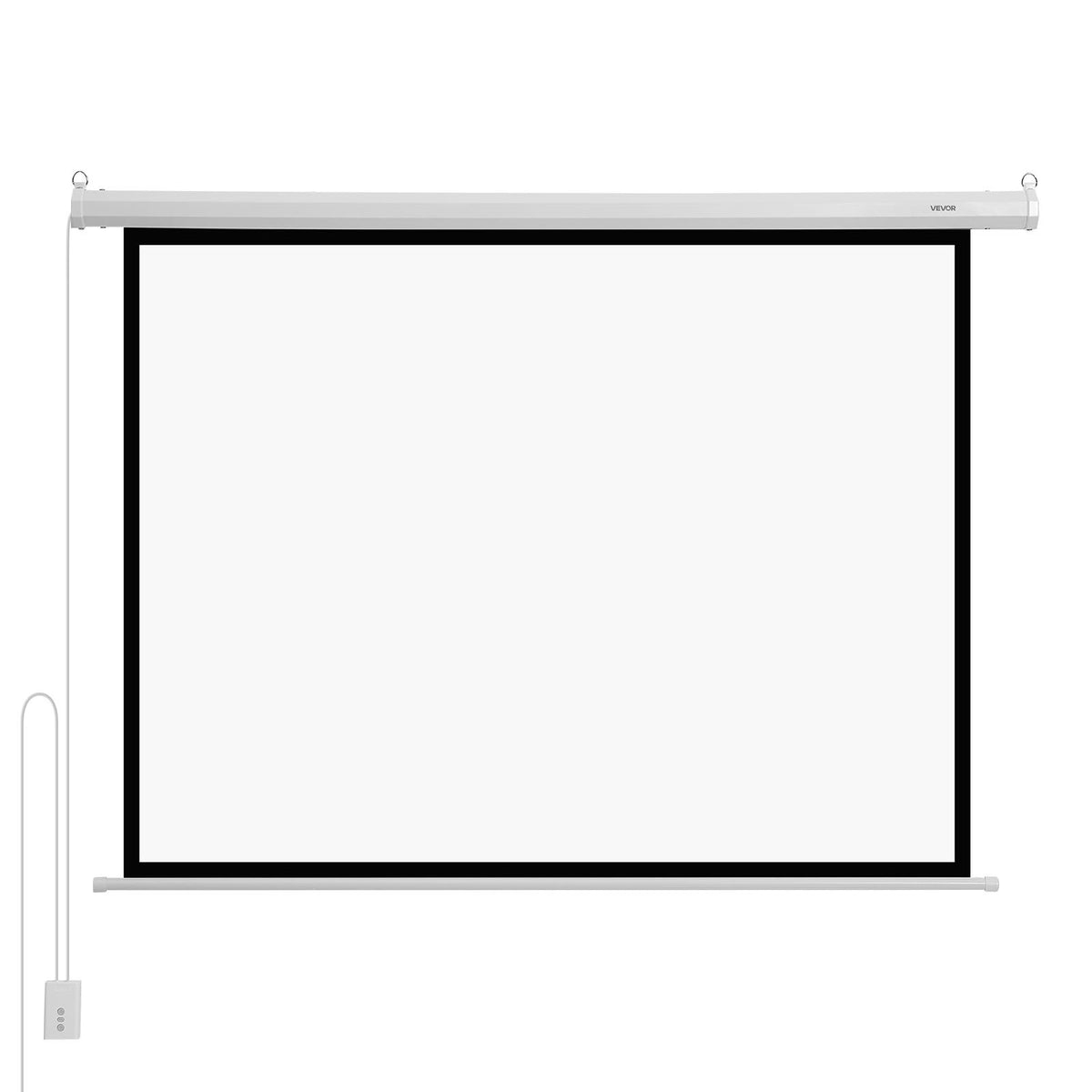VEVOR Motorized Projector Screen, 72 inch 4:3 1080 HD Electric Projection Screen, Wall Mounted Projection Dispaly Projector with Remote Control, Automatic Movie Screen for Family Home Office Theater - BGSTYPMBGSDDHV9NY001V1 - view 10