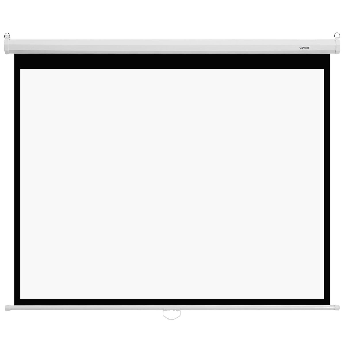 VEVOR Manual Projector Screen, 72 inch 4:3 4K 1080 HD Retractable Pull Down Projector Screen, Wall Mounted Movie Projection with Pull Rope, Portable Display Projectoin for Family Home Office Theater - BGSTYPMBGSSDBNL19001V0 - view 10