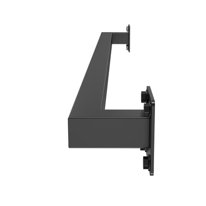 VEVOR Wall Mounted Stair Handrail, 3ft Black Iron Staircase Handrail Indoor, 250lbs Load Capacity, Industrial Railing Hand Rail for Steps, Square Tube for Loft Porch Deck, 2 Sections - BGSTZFGFS3FTNONYF001V0 - view 10