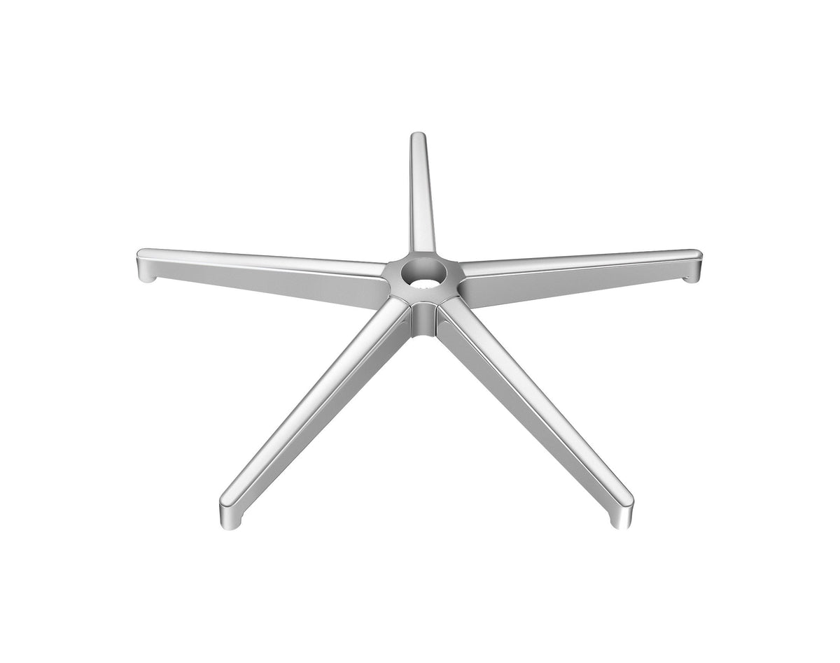 VEVOR Office Chair Base Replacement, 28", 2500 lbs Static Load Capacity, Heavy Duty Universal Computer Desk Chair Stool Base Part with Reinforced Metal Legs, Desk Chair Base Replacement Parts, Silver - BGYDZPJ28JSD4RMJLV0 - view 1