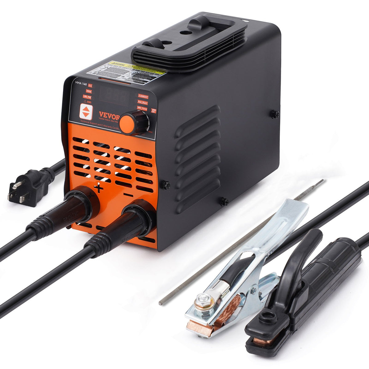 VEVOR Stick Welder, 140A ARC/Lift TIG 2-IN-1 Welding Machine with IGBT Inverter 110V Portable MMA Welder Machine with Hot Start, Arc force and Anti-Stick - BHJBHSH140A06Y358V1 - view 1