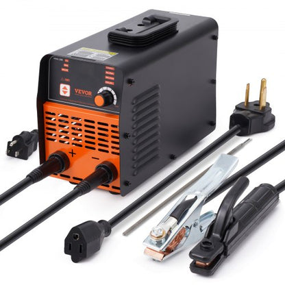 VEVOR Stick Welder, 200A ARC/Lift TIG 2-IN-1 Welding Machine with IGBT Inverter 110V/220V Portable MMA Welder Machine with Hot Start, Arc force and Anti-Stick - BHJBHSH200A0LS41BV5 - view 2