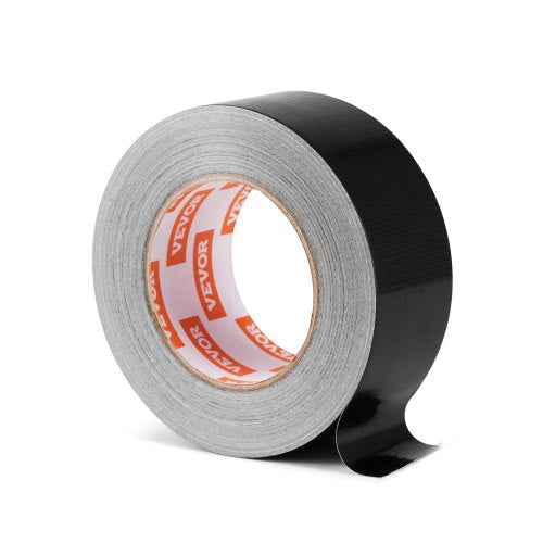 VEVOR Duct Tape, 1.88 in x 35 Yards, 1-Pack, Waterproof and Temperature-Resistant, No Residue Strong Adhesive Heavy Duty Duct Tape, Tear by Hand, for Indoor and Outdoor Repairs, All Weather, Black - BJJD1G35YD18DXRRLV0 - view 2