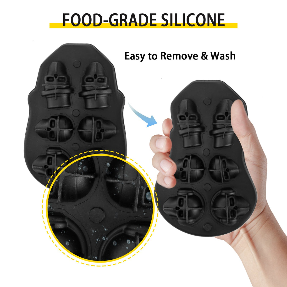 VEVOR Ice Cube Molds & Trays - Select Your Configuration - BJLJTBG6G00000001V0 - view 3
