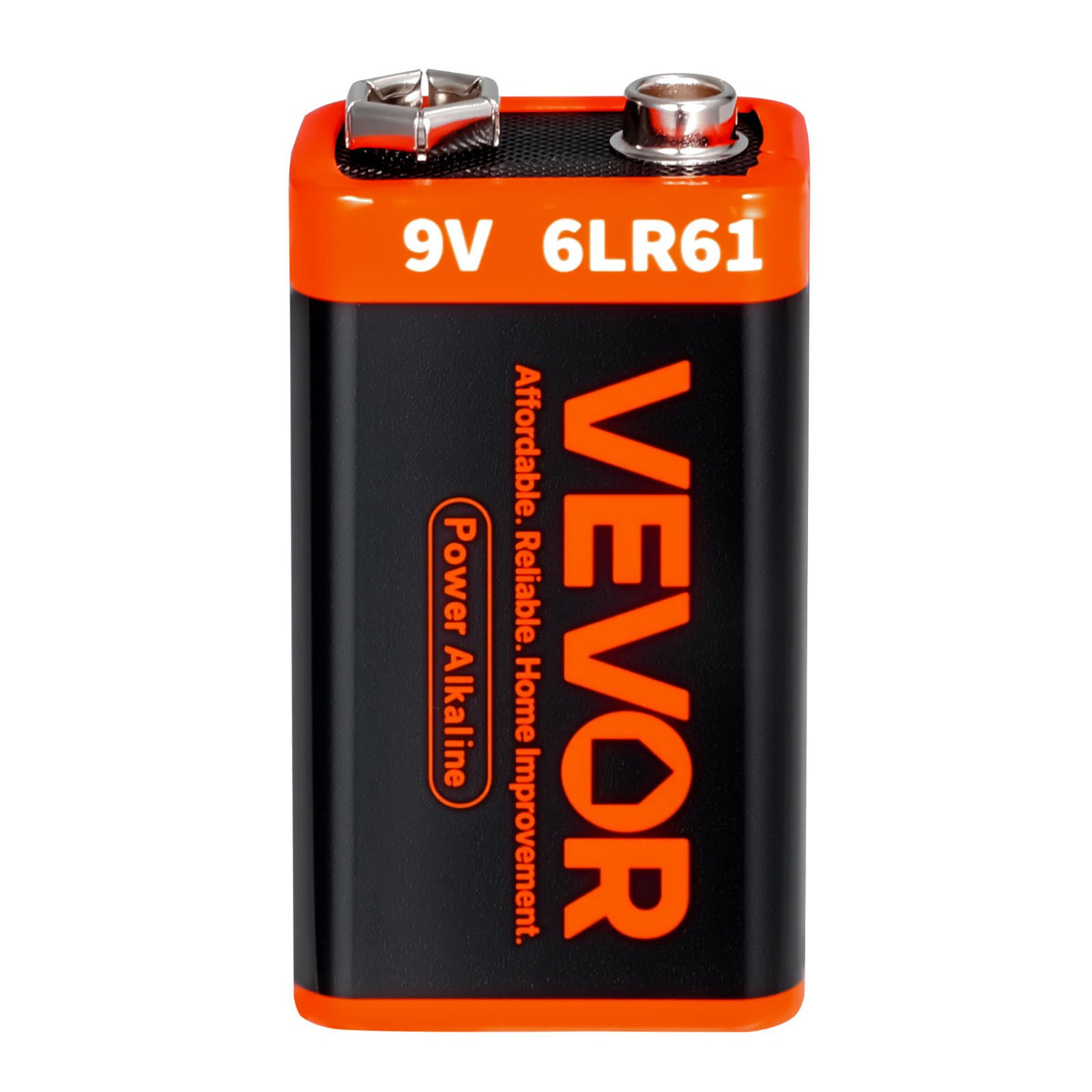 VEVOR 9V Alkaline Batteries, 12-Pack, 9 Volt Square Battery for Smoke Detector, 10-Year Shelf Life, Long Lasting, All-Purpose, for Fire Alarm, Household Office Business Devices, Electronics & Audio - BKCDJXDX12JT0KLEJ001V9 - view 10