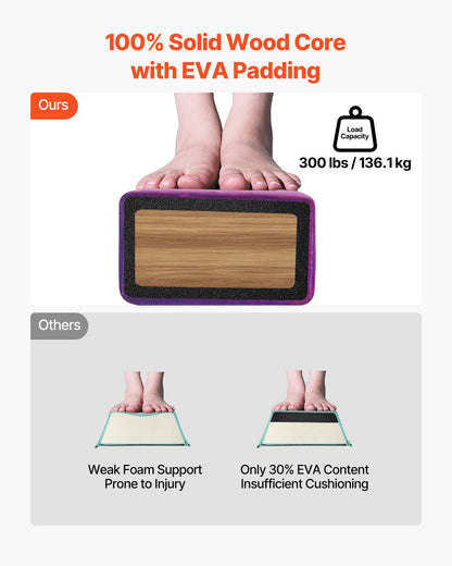 VEVOR 8FT Folding Balance Beam for Kids, 300LBS Stable Support Gymnastics Floor Beam with Non-Slip Mat, Wood-Core Gymnastics Training Equipment with Anti-Slip Bottom & Carry Bag for Home Gym, Galaxy - BKSJPHM8FT4I5V6S9001V0 - view 5