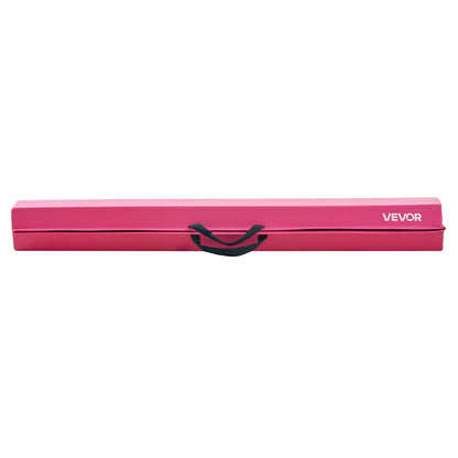 VEVOR 8FT Folding Balance Beam for Kids, 200LBS Stable Support Gymnastics Floor Beam with Non-Slip Mats, Gymnastics Training Equipment with Anti-Slip Bottom and Carrying Bag for Home Gym, Pink - BKSJPHM8FT6IX9DEJ001V0 - view 10