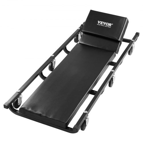 VEVOR Mechanic Garage Creeper, 40-Inch, 300 lbs Capacity Automotive Rolling Creeper with 6 Casters Adjustable Cushioned Headrest, Heavy Duty Steel Frame Low Profile for Garages, Repair Shops, and DIY - BKZDXCTBYXJ4ZXI52V0 - view 2