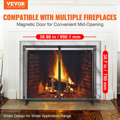 VEVOR Fireplace Doors - Select Your Configuration - BLMHSJY3545I44JO4V0 - view 2