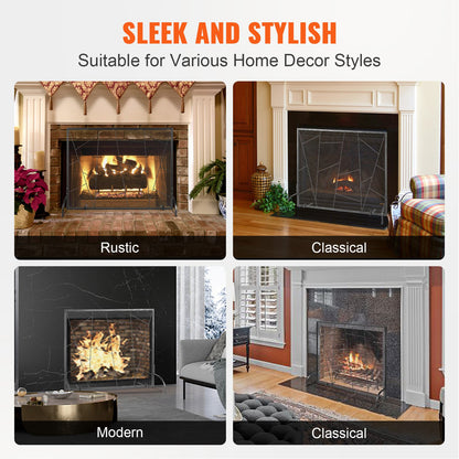 VEVOR Fireplace Doors - Select Your Configuration - BLMHSJY3545I7H0S1V0 - view 3