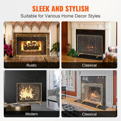 VEVOR Fireplace Doors - Select Your Configuration - BLMJSJY3545IAWNY0V0 - view 3