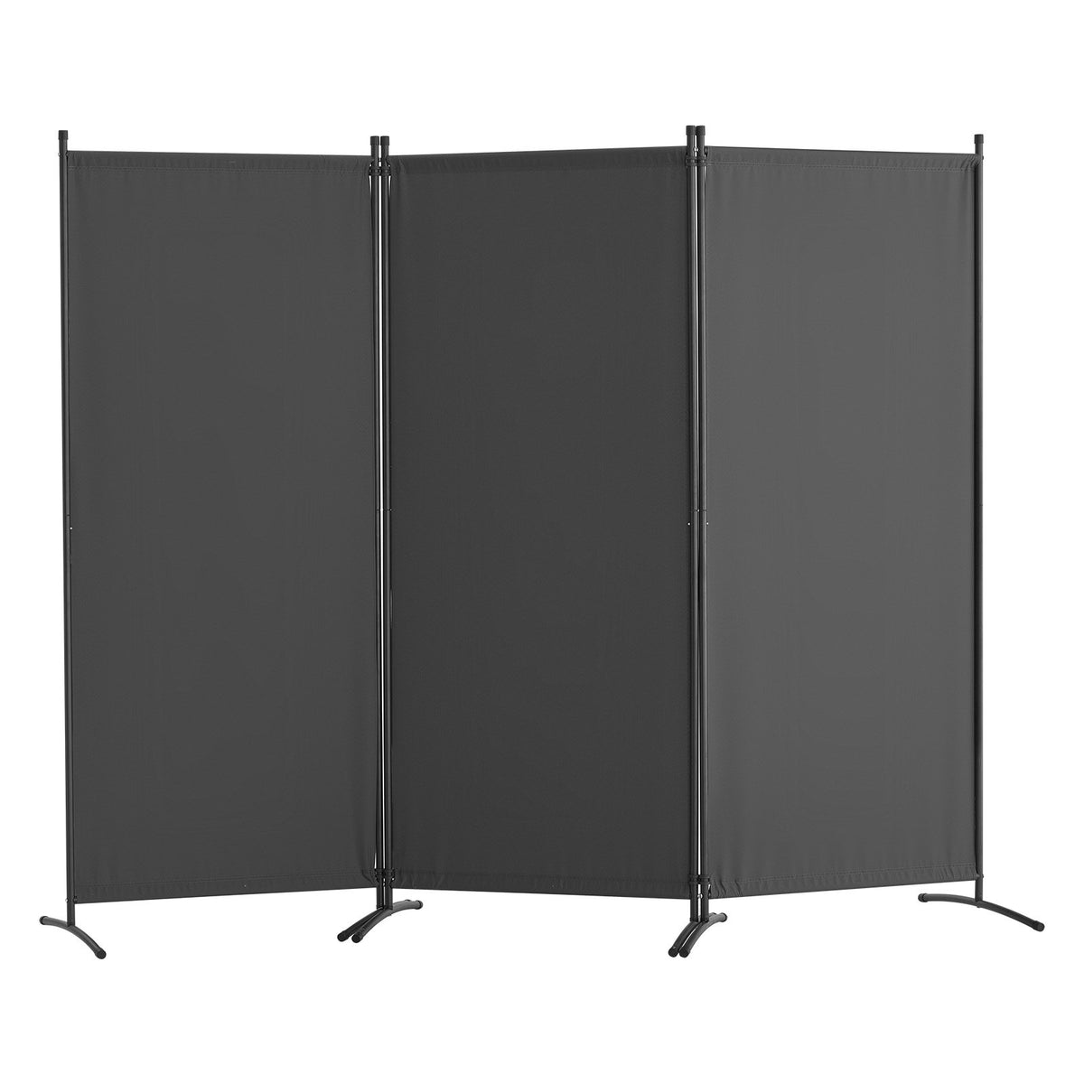 VEVOR Room Divider, 3 Panel Room Dividers and Folding Privacy Screens, Fabric Partition Room Dividers for Office, Bedroom, Dining Room, Study, Freestanding, Gray - BLPF102X71IN5VRY6V0 - view 1