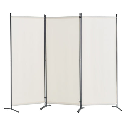 VEVOR Room Divider, 3 Panel Room Dividers and Folding Privacy Screens , Fabric Partition Room Dividers for Office, Bedroom, Dining Room, Study, Freestanding, White - BLPF102X71INBCGZXV0 - view 1