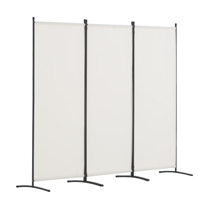VEVOR Room Divider, 3 Panel Room Dividers and Folding Privacy Screens , Fabric Partition Room Dividers for Office, Bedroom, Dining Room, Study, Freestanding, White - BLPF102X71INBCGZXV0 - view 10