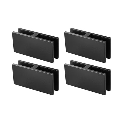 VEVOR Glass Clamp, 4 PCS Rectangle Glass Railing Bracket for 0.31 "-0.47 " Tempered Glass, 304 Stainless Steel Glass Mounting Clamp, 0.2” Thick Glass Shelf Bracket for Balcony, Garden, Pool, Stair - BLZJHSZFX4PCO6SWDV0 - view 10