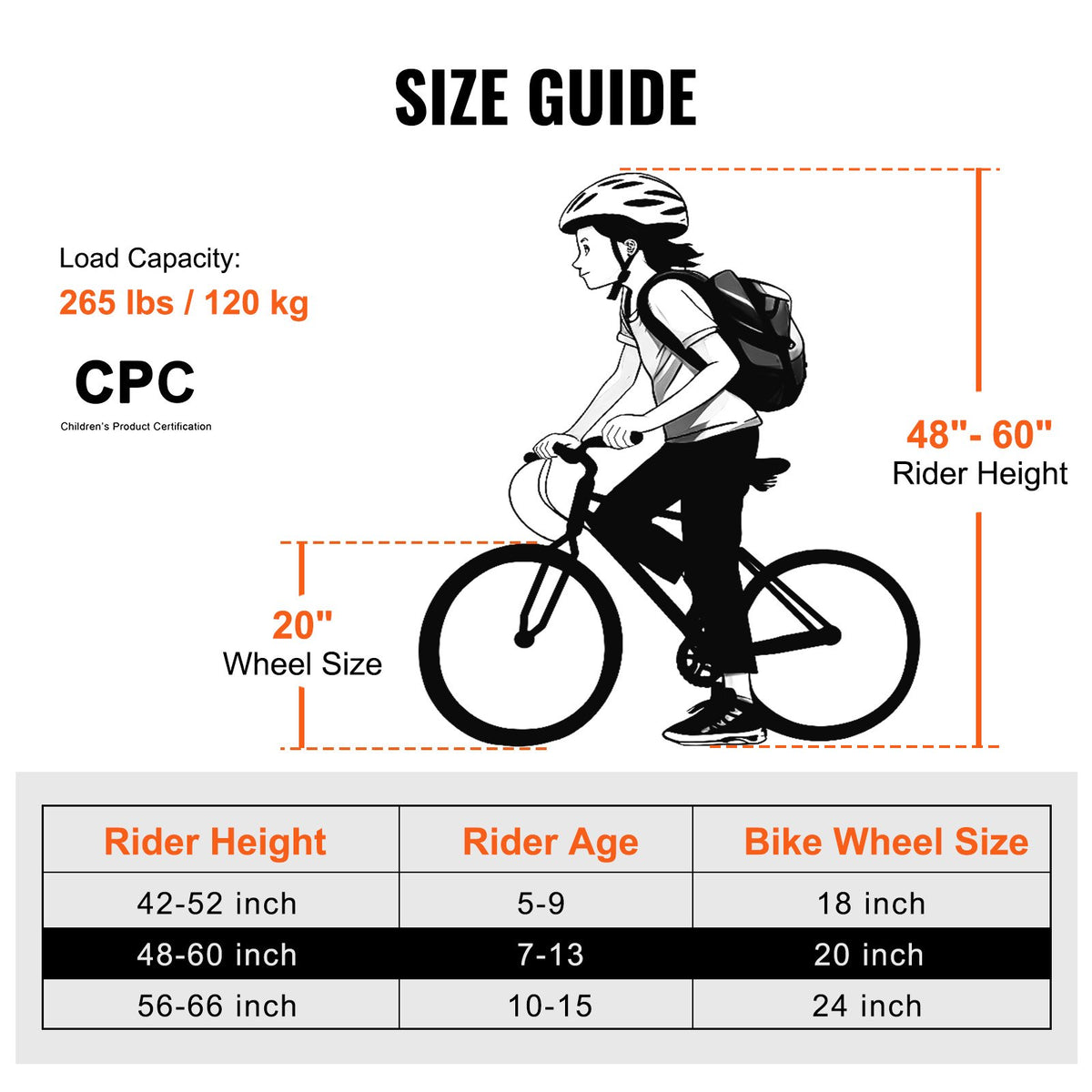 VEVOR BMX Bike, 20-Inch Wheel Freestyle Bike, BMX Race Bike with 360° Rotor and 4 Pegs, Beginner-Level BMX to Advanced Riders, BMX Bicycles for Teen Adult Men Women, Durable Hi-Ten Steel Frame - BMXZXC20YCTGF7T3NV0 - view 6