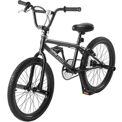 VEVOR BMX Bike, 20-Inch Wheel Freestyle Bike, BMX Race Bike with 360° Rotor and 4 Pegs, Beginner-Level BMX to Advanced Riders, BMX Bicycles for Teen Adult Men Women, Durable Hi-Ten Steel Frame - BMXZXC20YCTGF7T3NV0 - view 10