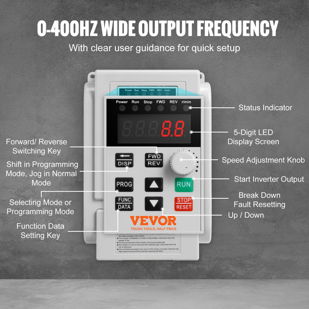 VEVOR Variable Frequency Drive