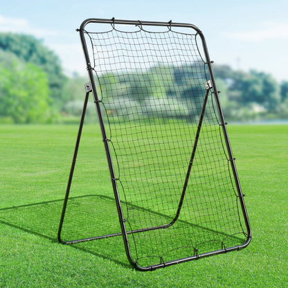 VEVOR Baseball Softball Rebounder Net 4 x 6 ft Pitch Back Trainer Target, 5 Adjustable Angles with Strike Zone, Steel Frame, Bounce Back Net for Pitching & Fielding Training, Return Practice - BQHDWJDKD46FJ8UGP001V0 - view 9