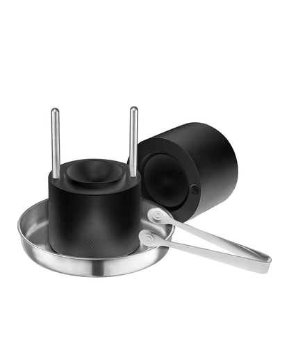 VEVOR Ice Ball Press Kit, Aviation Aluminum Ice Press with Ice Block Mold, Large Mat, Tong, Drip Tray, One Glass, Round Ice Ball Maker 2.4"/60 mm Ice Sphere, for Whiskey, Cocktail on Party & Holiday - BQYJHSLC60MME72PMV0 - view 1