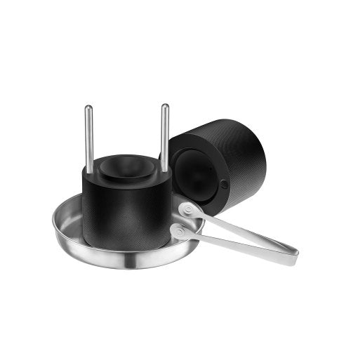 VEVOR Ice Ball Press Kit, Aviation Aluminum Ice Press with Ice Block Mold, Large Mat, Tong, Drip Tray, One Glass, Round Ice Ball Maker 2.4"/60 mm Ice Sphere, for Whiskey, Cocktail on Party & Holiday - BQYJHSLC60MME72PMV0 - view 2