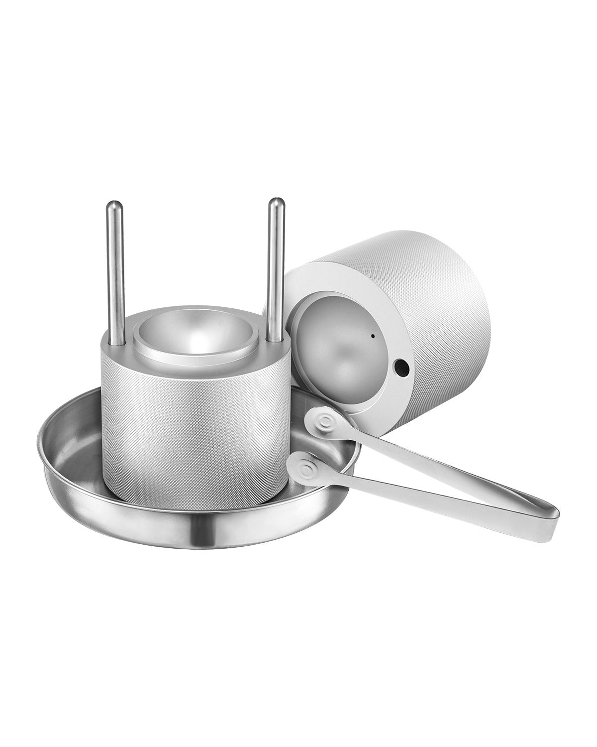 VEVOR Ice Ball Press, 2.1" Ice Ball Maker, Aviation Aluminum Ice Ball Press Kit for 53mm Ice Sphere, Ice Press with Tong and Drip Tray, for Whiskey, Cocktail, Bourbon, Scot on Party & Holiday - BQYJYSLC53MMB9SO7V0 - view 1