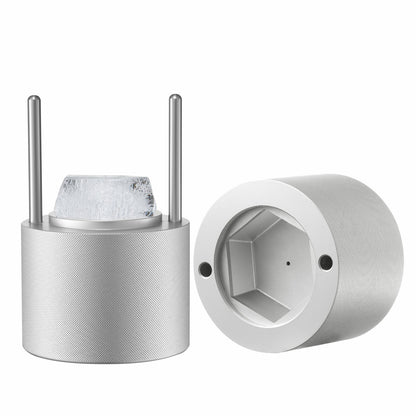 VEVOR Ice Diamond Press, 2.4" Ice Ball Maker, Aviation Aluminum Diamond Ice Ball Press Kit for Ice Diamond, Ice Press with Tong and Drip Tray, for Whiskey, Cocktail, Bourbon, Scot on Party & Holiday - BQYJYSLC65MMD7AI9V0 - view 10