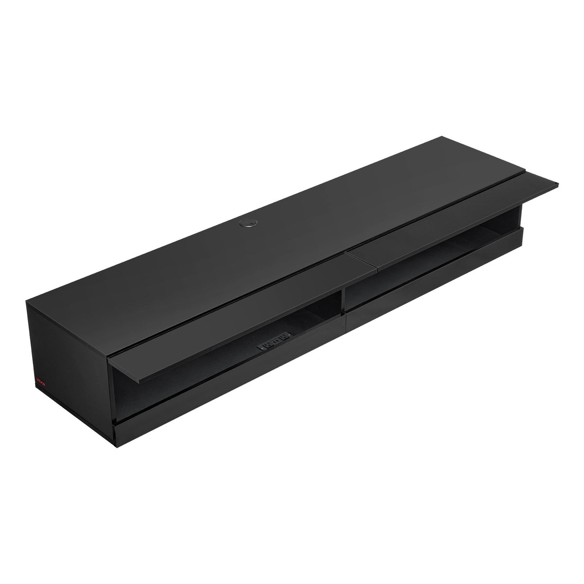 VEVOR Floating TV Stand, 71 in Wall Mount Entertainment Center with Power Outlet & LED Lights, Modern Floating TV Shelf with 2 Drawers & Storage Cabinet for DVD Player, Cable Box, Game Console, Black - BSDSJ71INCHH53ZYHV1 - view 10