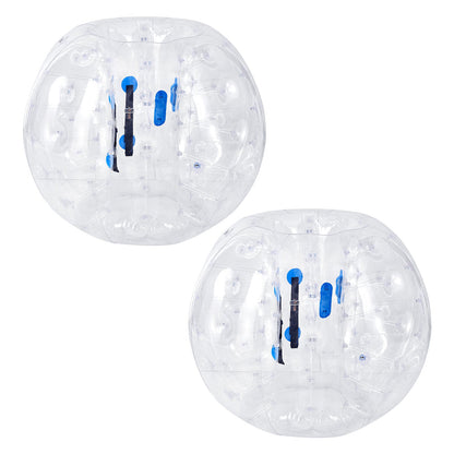 VEVOR 2-Pack Inflatable Bumper Balls 5FT Human Bubble for Adult Transparent, for Backyard, Camping, Picnic, Park, Lawn, and Outdoor Team Gameplay, Thickened PVC Material, Sumo Hamster Ball with Handle - BSJGKTMSZJ5Y9D7C6001V0 - view 10