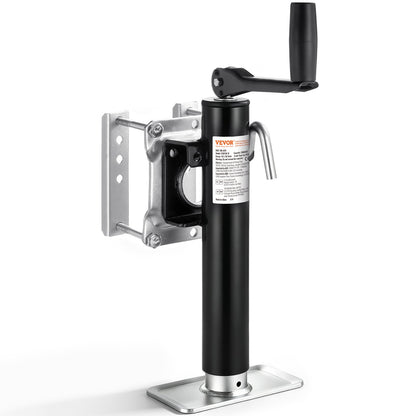 VEVOR Trailer Jack, 2000 lbs Dynamic Load Capacity, Heavy Duty Swivel Bolt-on Trailer Jack, 10" Lift Trailer Jack Stand with Handle for RV Trailer, Horse Trailer, Utility Trailer, and Yacht Trailer - BSLSTCQJDSYKG5K4FV0 - view 1