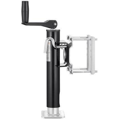 VEVOR Trailer Jack, 2000 lbs Dynamic Load Capacity, Heavy Duty Swivel Bolt-on Trailer Jack, 10" Lift Trailer Jack Stand with Handle for RV Trailer, Horse Trailer, Utility Trailer, and Yacht Trailer - BSLSTCQJDSYKG5K4FV0 - view 10