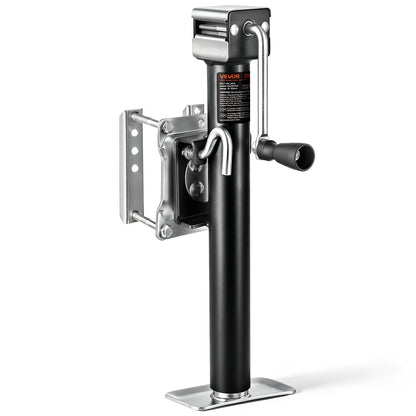 VEVOR Trailer Jack, 2500 lbs Dynamic Load Capacity, Heavy Duty Swivel Bolt-on Trailer Jack with Ergonomic Handle, 15-inch Vertical Travel, Suitable for RV, Horse, Utility, Camping and Yacht Trailers - BSLSTCQJDSYKX2XM4001V0 - view 1