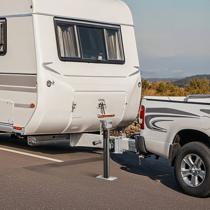 VEVOR Trailer Jack, 2500 lbs Dynamic Load Capacity, Heavy Duty Swivel Bolt-on Trailer Jack with Ergonomic Handle, 15-inch Vertical Travel, Suitable for RV, Horse, Utility, Camping and Yacht Trailers - BSLSTCQJDSYKX2XM4001V0 - view 9