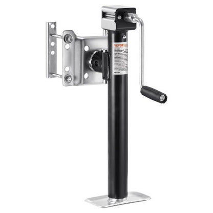 VEVOR Trailer Jack, 5000 lbs Dynamic Load Capacity, Heavy Duty Swivel Bolt-on Trailer Jack, 14.3" Lift Trailer Jack Stand with Handle for RV Trailer, Horse Trailer, Utility Trailer, and Yacht Trailer - BSLSTCQJDSYKZRU01V0 - view 2