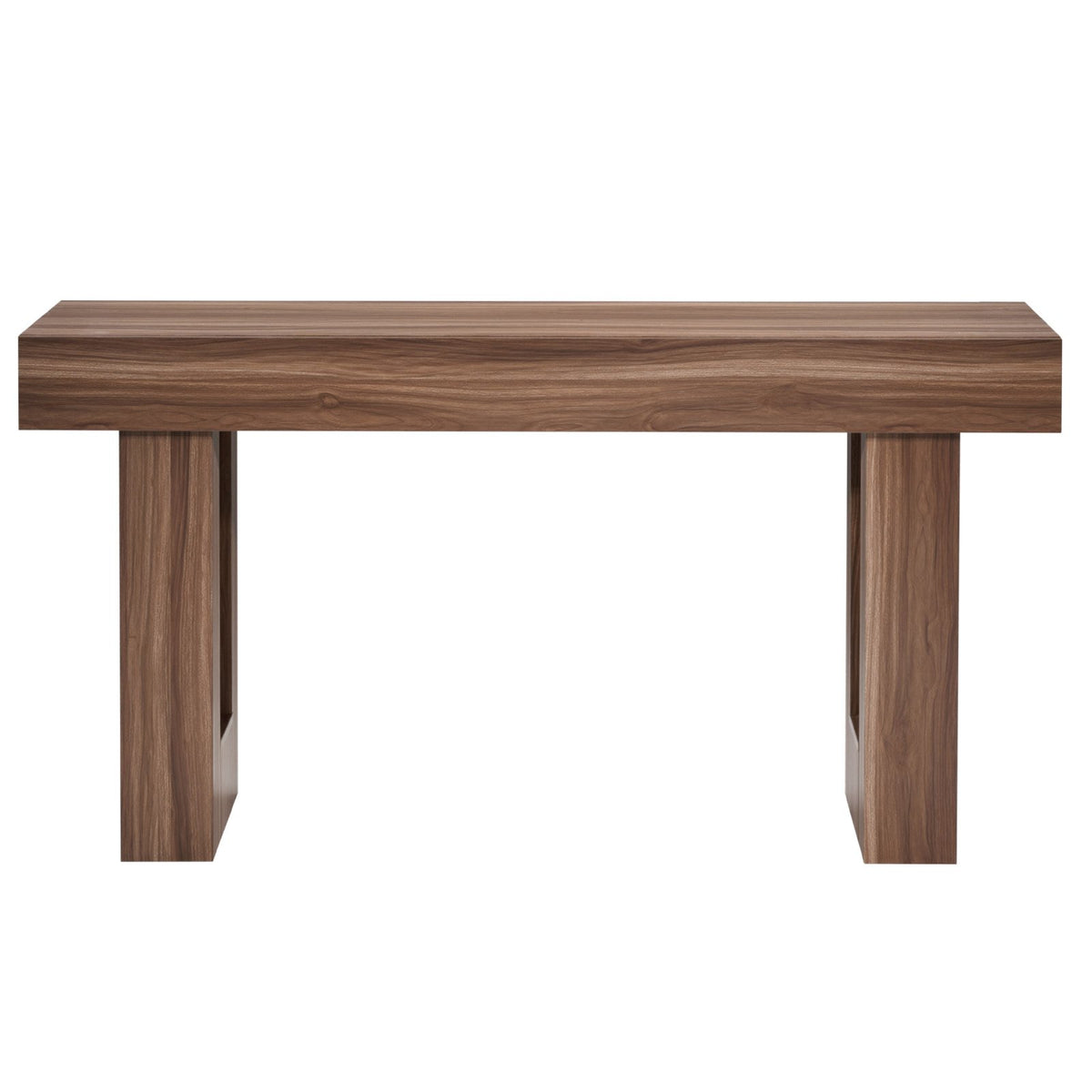 VEVOR 63 in Console Table, Farmhouse Desk Behind the Couch, Wooden Rectangle Entrance Desk, Narrow Long Sofa Table Accent Stand for Hallway, Bedroom, Living Room, Foyer, Easy Assembly, Brown - BSXGZEKNSFDC9VF7M001V0 - view 10