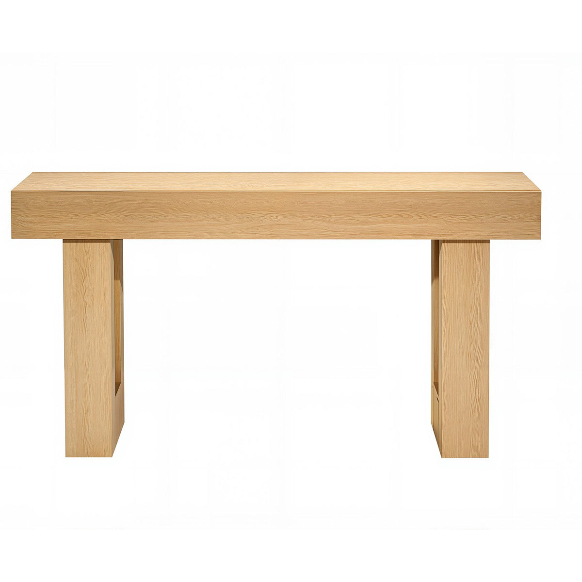 VEVOR 63 in Console Table, Farmhouse Desk Behind the Couch, Wooden Rectangle Entrance Desk, Narrow Long Sofa Table Accent Stand for Hallway, Bedroom, Living Room, Foyer, Easy Assembly, Burlywood - BSXGZEKNSFDCHP2KX001V0 - view 10
