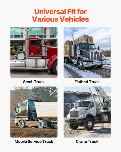 VEVOR Semi-Truck Step Tool Box, 30" x 29.5" x 15.8" Heavy Duty Aluminum Diamond Plate Toolbox, Waterproof Cab Entry Step Storage Box with T-Handle Lock & Keys for Flatbed, Crane, and Semi Trucks - BTGJXBTGJX2TCK6F0001V0 - view 6