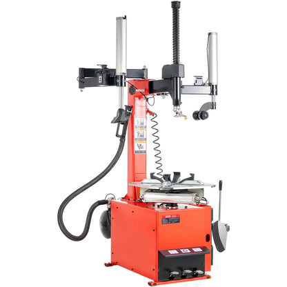 VEVOR Tire Changer Machine, 1.5HP Copper Motor, Durable Tire Changer with Air Pressure Gauge & Pneumatic Assist Arm, Pedal Operated Tire Changer with Thickened Chuck, Fit for Sedan/SUV/Pickup Truck - BTJDFZB000007O85OV1 - view 10