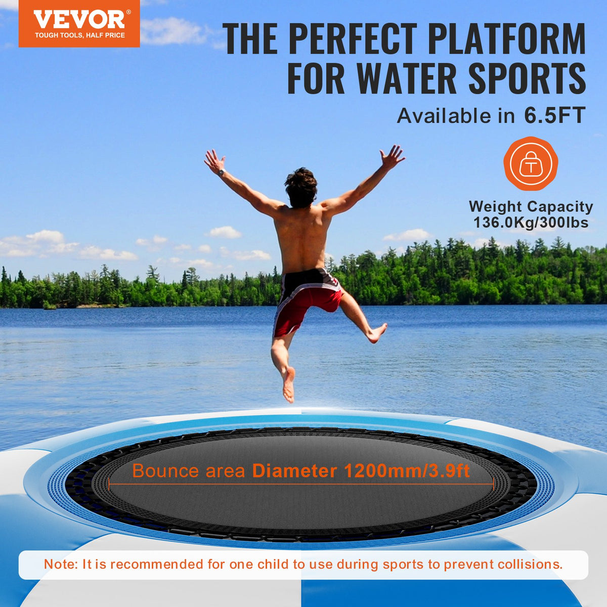 VEVOR Water Trampoline